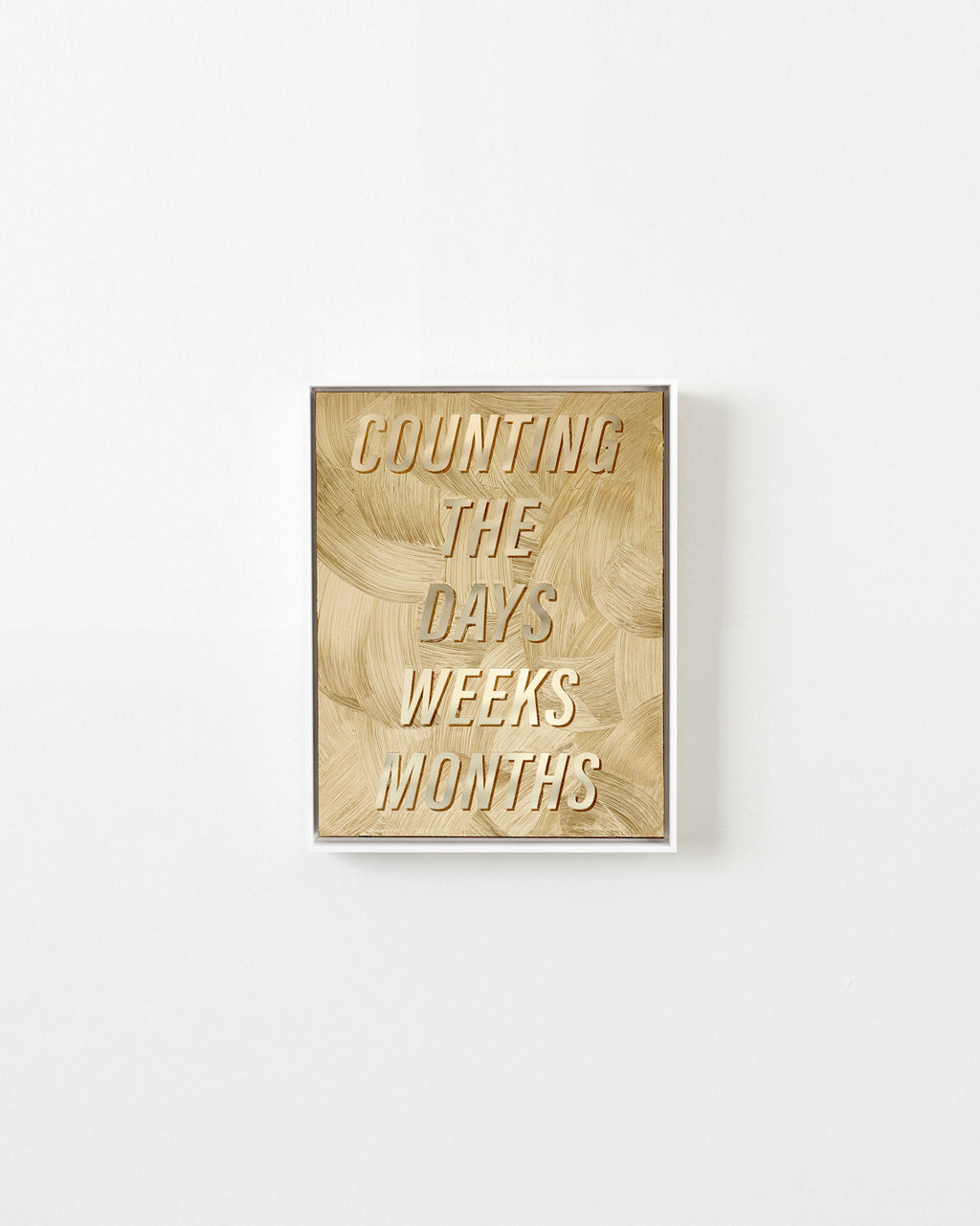 Mixed Media by Ben Skinner titled "Counting The Days Weeks Months" - 1.
