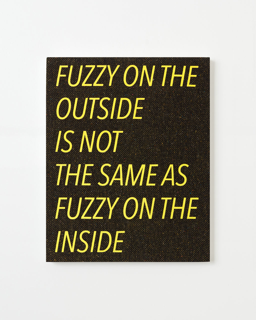Painting by Ben Skinner titled "Fuzzy" - 1.