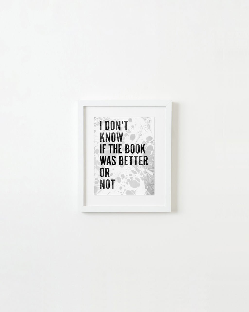 Painting by Ben Skinner titled "I Don't Know If The Book Was Better Or Not" - 1.