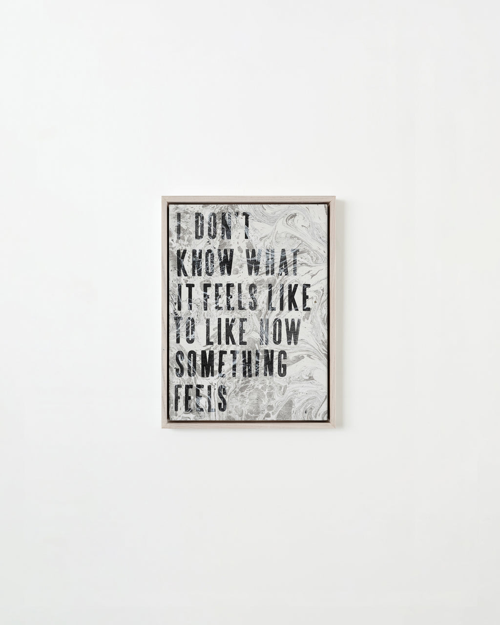 Painting by Ben Skinner titled "I Don't Know What it Feels Like to Like How Something Feels" - 1.