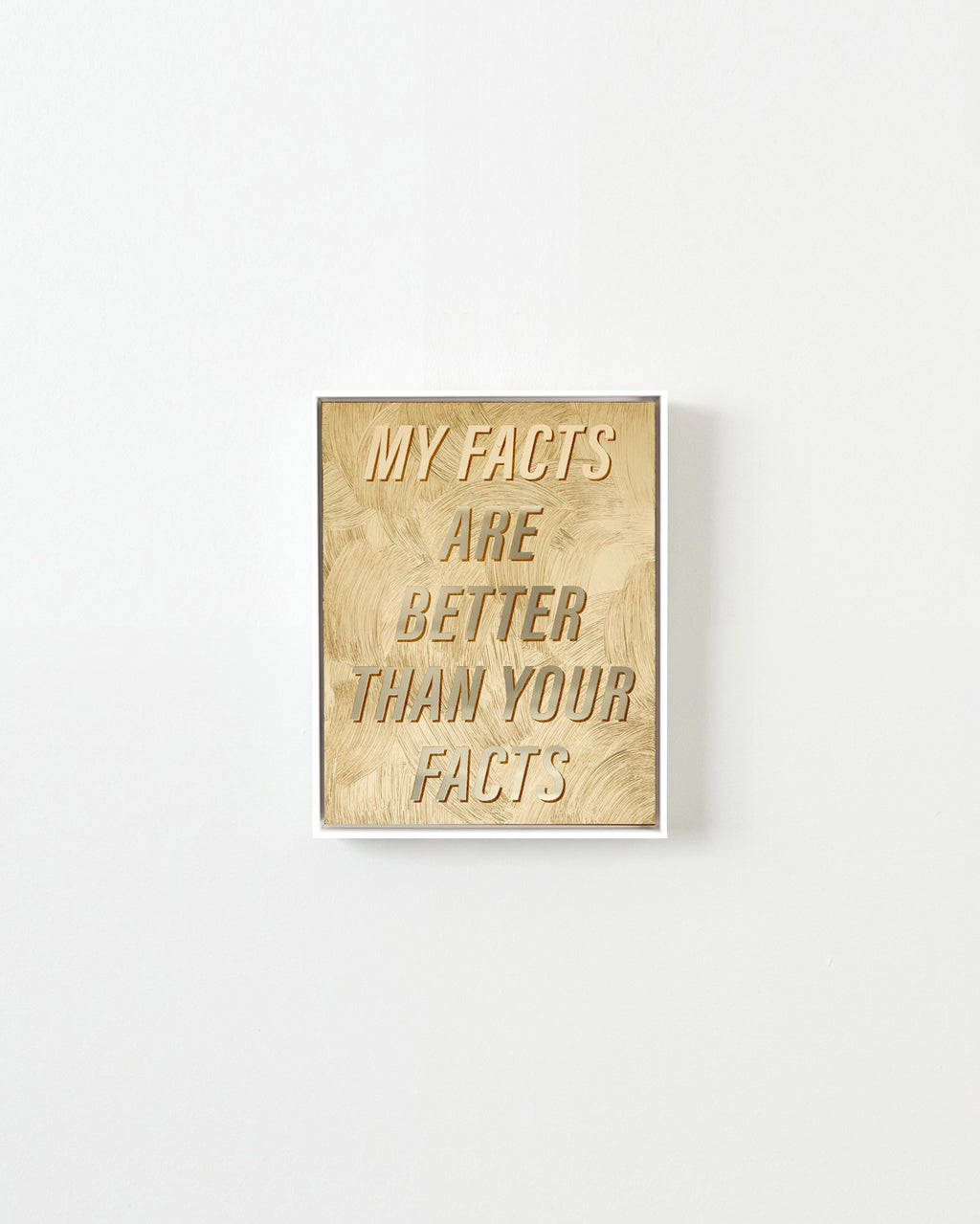 Mixed Media by Ben Skinner titled "My Facts Are Better" - 1.