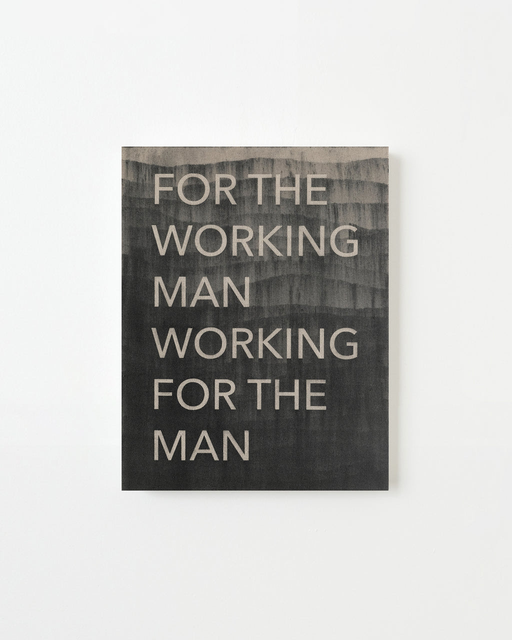 Painting by Ben Skinner titled "Working Man" - 1.