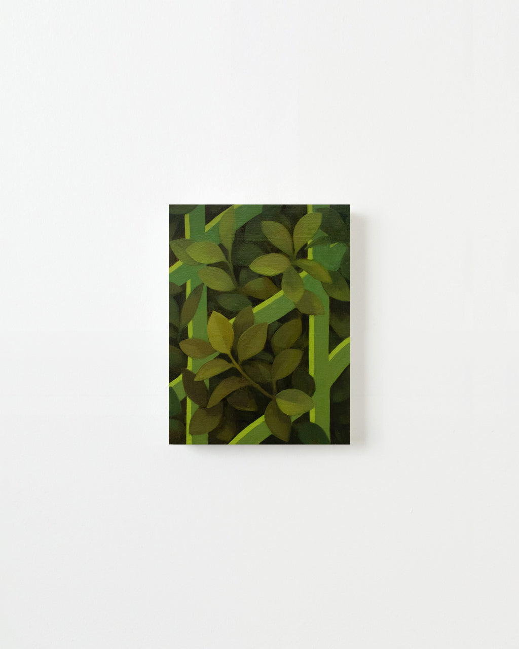 Painting by Lucia Rodriguez Perez titled "Untitled (glimpse I)" - 1.