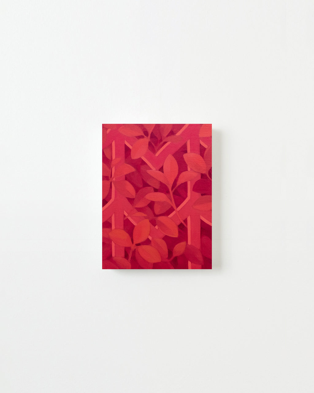 Painting by Lucia Rodriguez Perez titled "Untitled (glimpse III)" - 1.