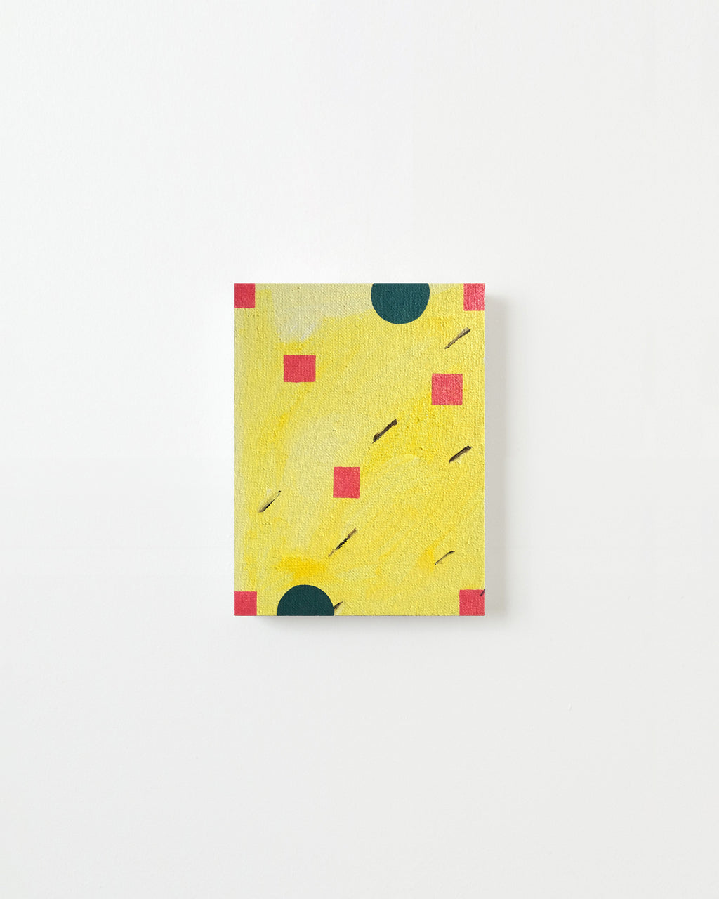 Painting by Jessica Simorte titled "Good Notes" - 1.