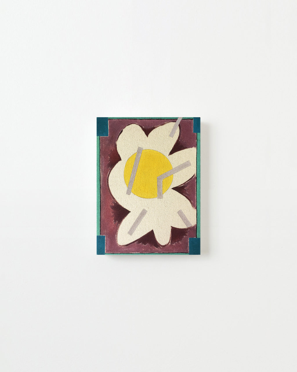 Painting by Jessica Simorte titled "Hinge" - 1.