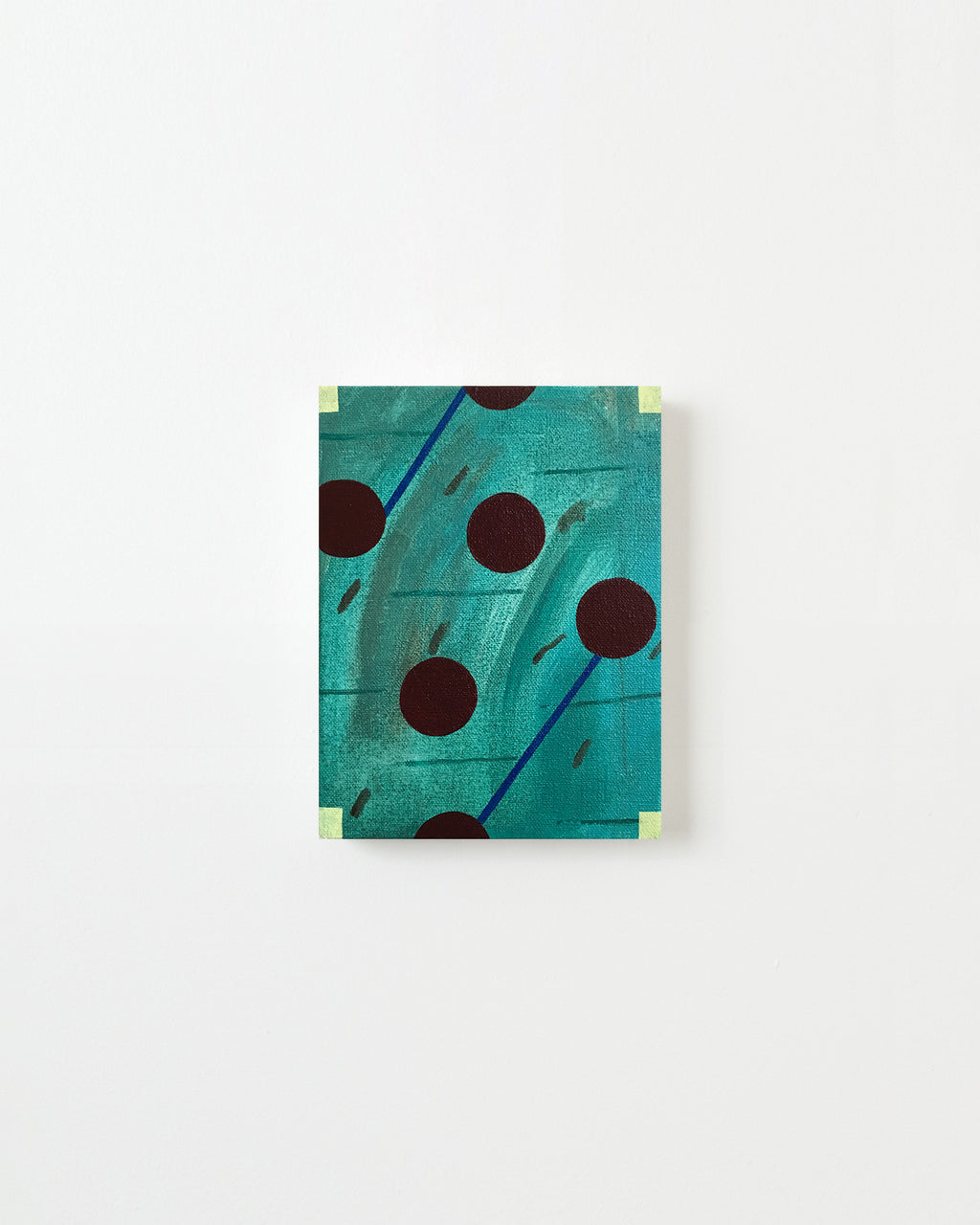 Painting by Jessica Simorte titled "Roses" - 1.