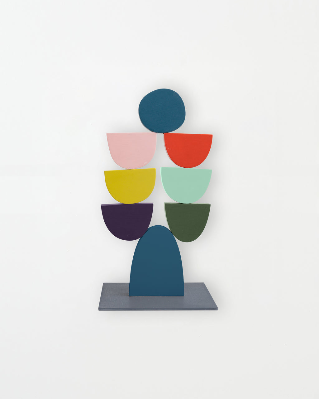 Sculpture by Vicki Sher titled "Untitled (Blue Figure)" - 1.