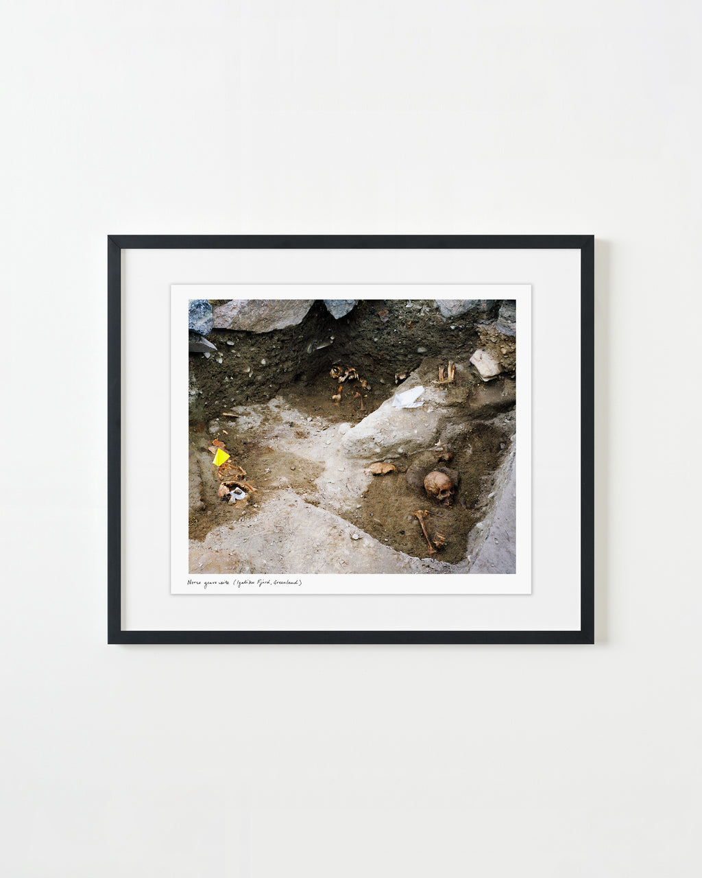Photography by Rachel Sussman titled "Norse gravesite (Igaliku Fjord, Greenland)" - 1.