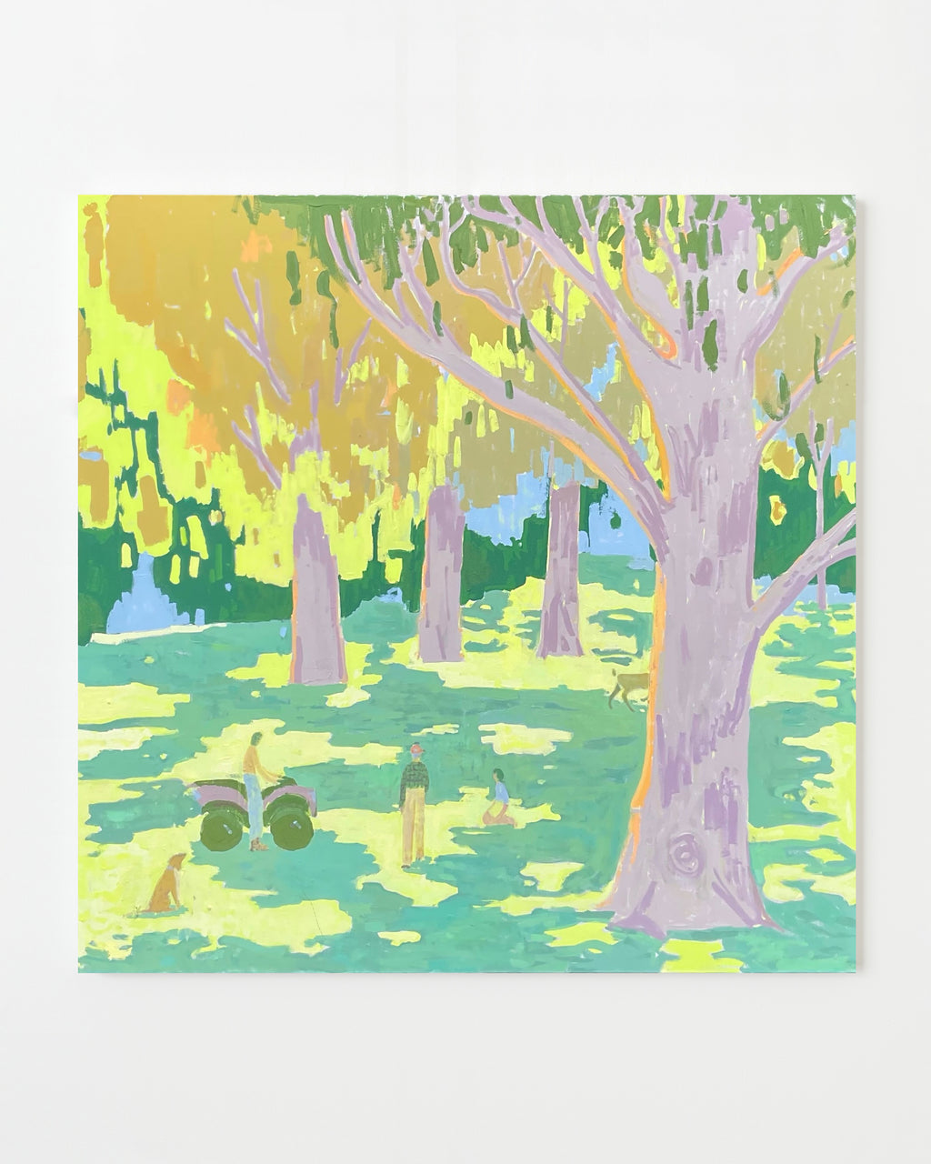 Painting by Jackson Joyce titled "Bistineau" - 1.