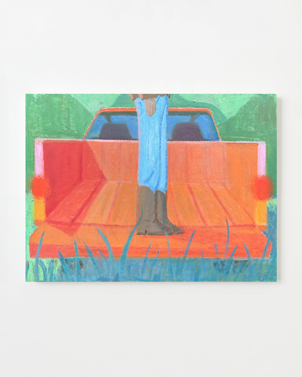 Painting by Jackson Joyce titled "Idle" - 1.