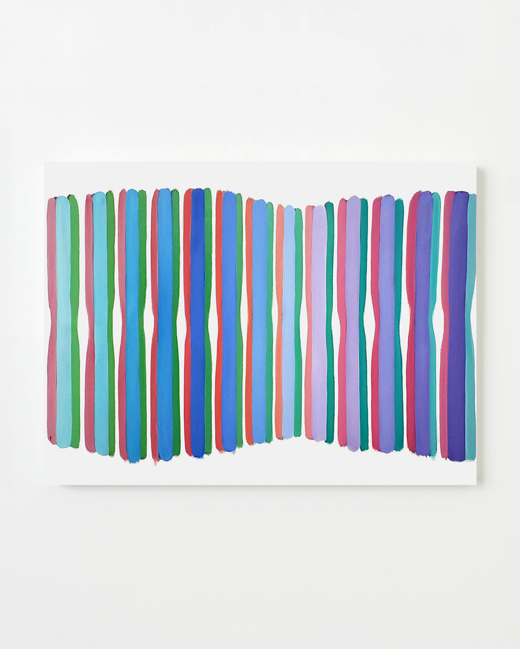 Painting by John Platt titled "Wavelength 1" - 1.