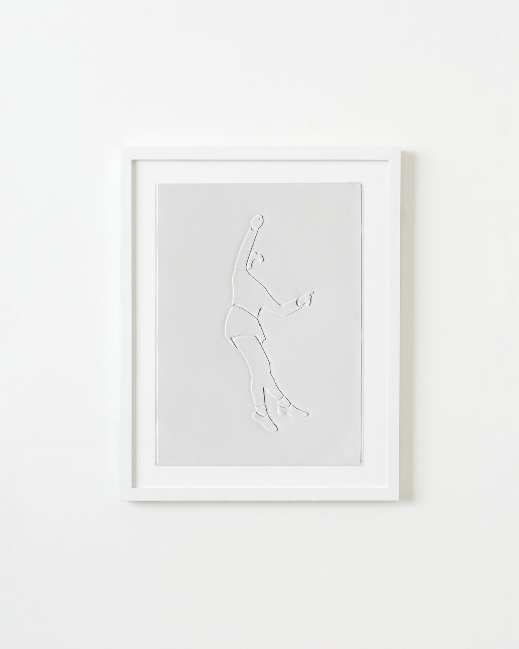 Print by Dana Bell titled "Reaching and Jumping" - 1.