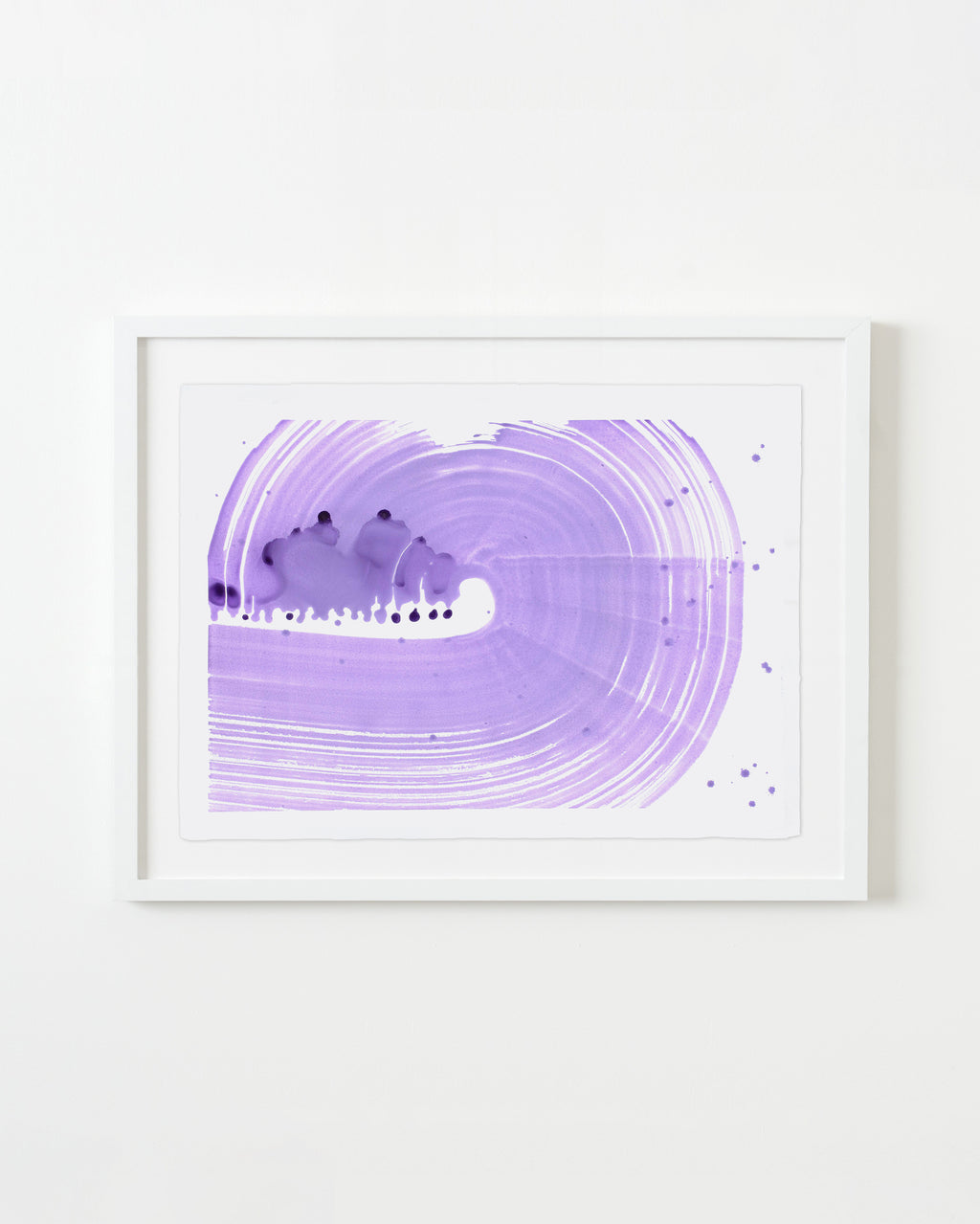Painting by Linda Colletta titled "Purplescent I" - 1.