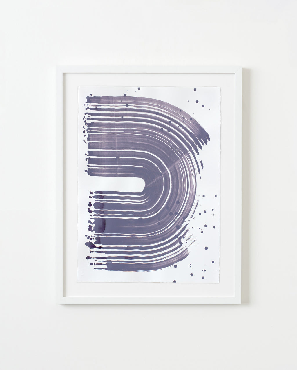 Painting by Linda Colletta titled "Mulberry IV" - 1.