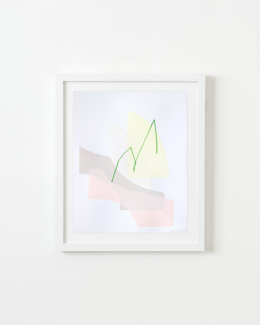 Print by Scott Sueme titled "Advanced Placement #5" - 1.