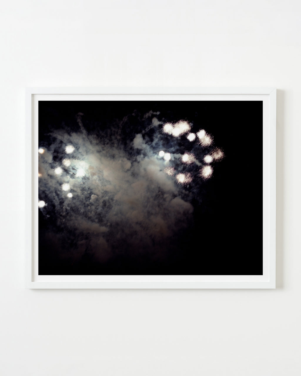 Photography by Nick Meyer titled "Fireworks, Oakland" - 1.