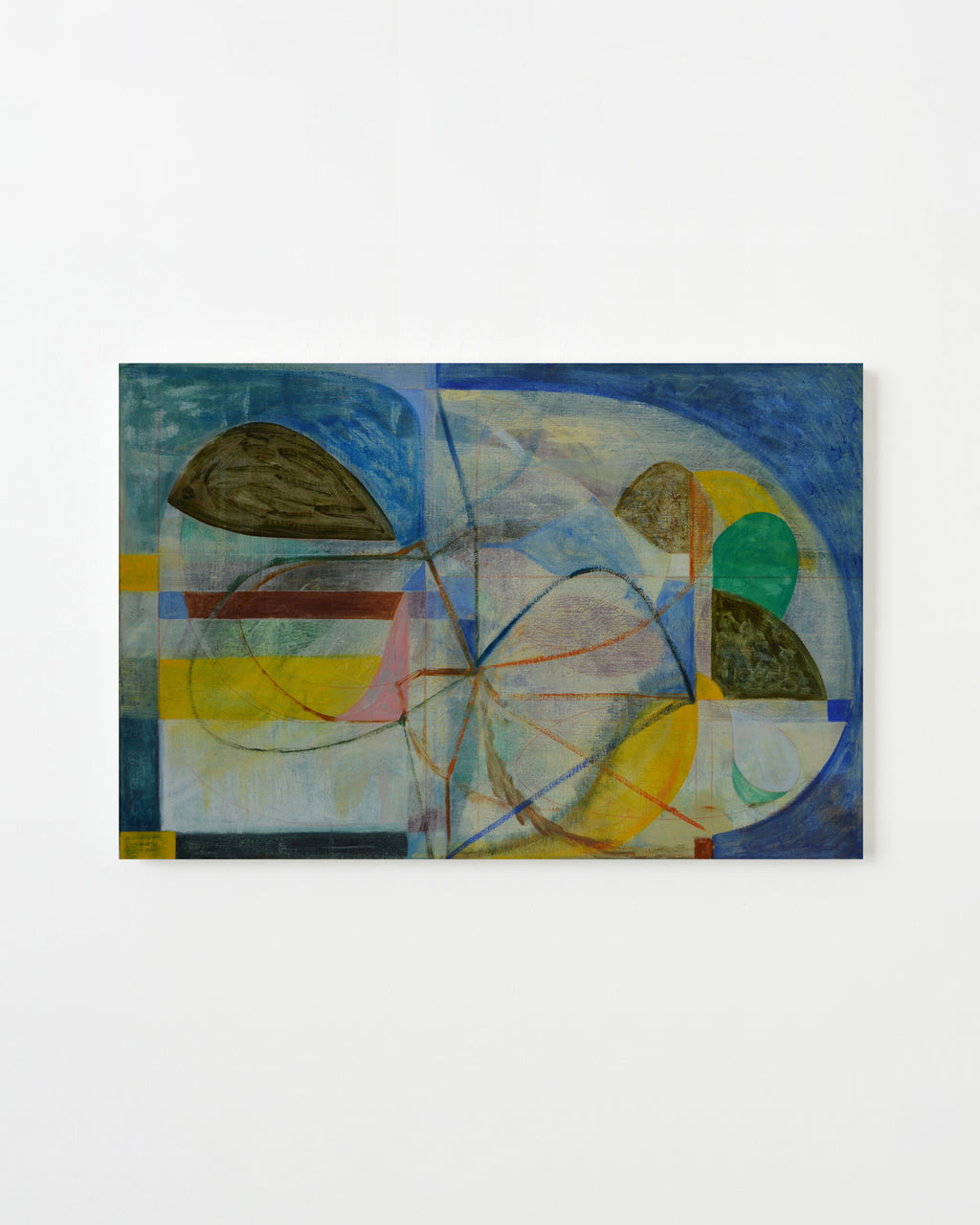 Painting by Jackie Meier titled "Midnight Garden" - 1.