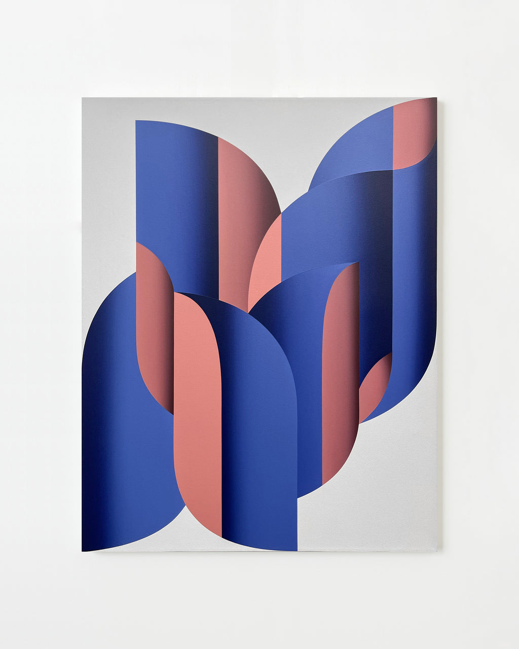 Painting by Senem Oezdogan titled "Tulpe in Bloom III_Pink" - 1.