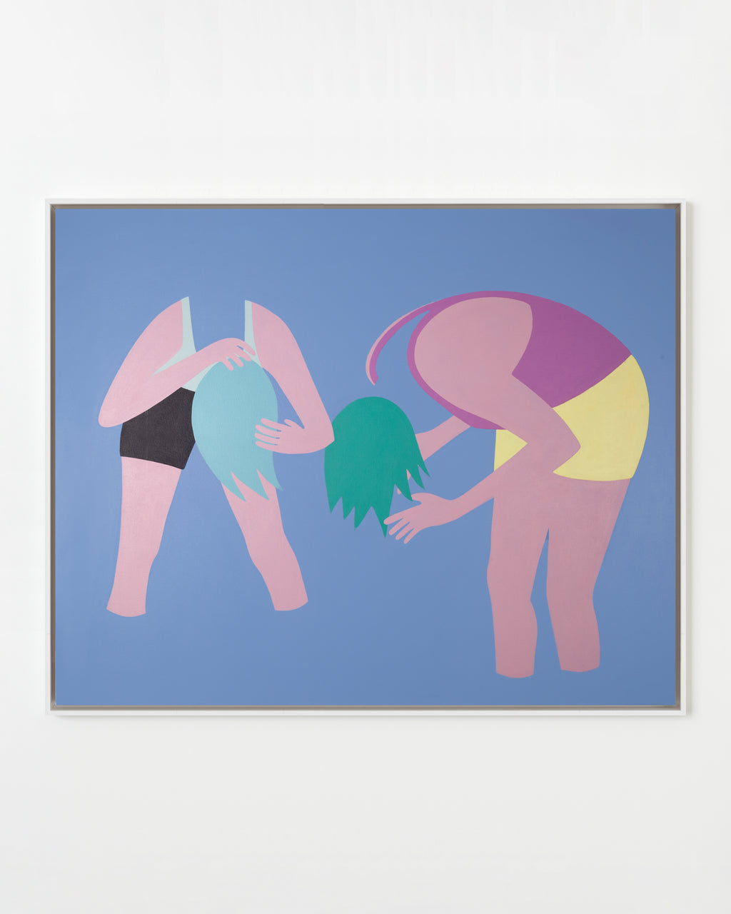 Two Bend Over, Towards Center | Dana Bell | Buy Original Art Online |  Uprise Art