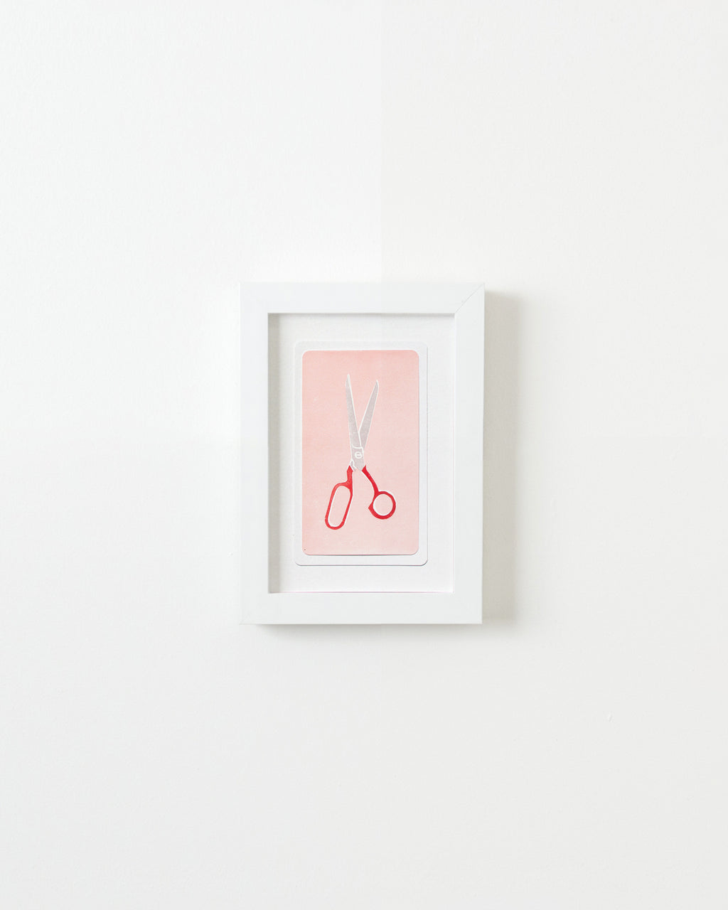 Print by Langdon Graves titled "Scissors (Home Circle - Valentine)" - 1.