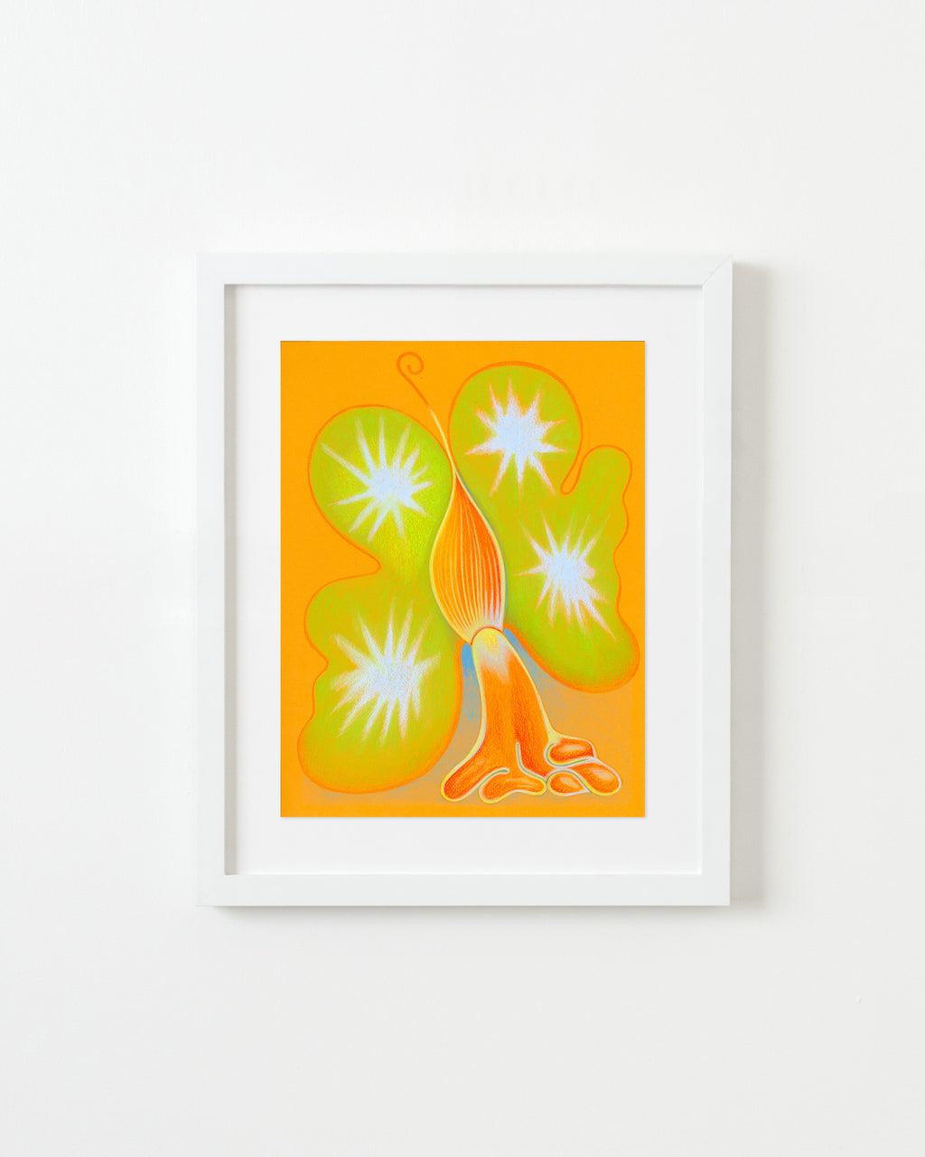 Drawing by Roche titled "Wild Seeds , Pistil" - 1.