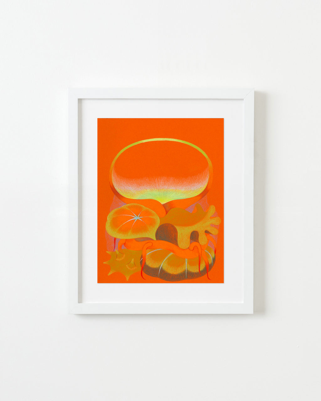 Drawing by Roche titled "Wild Seeds , Shore" - 1.