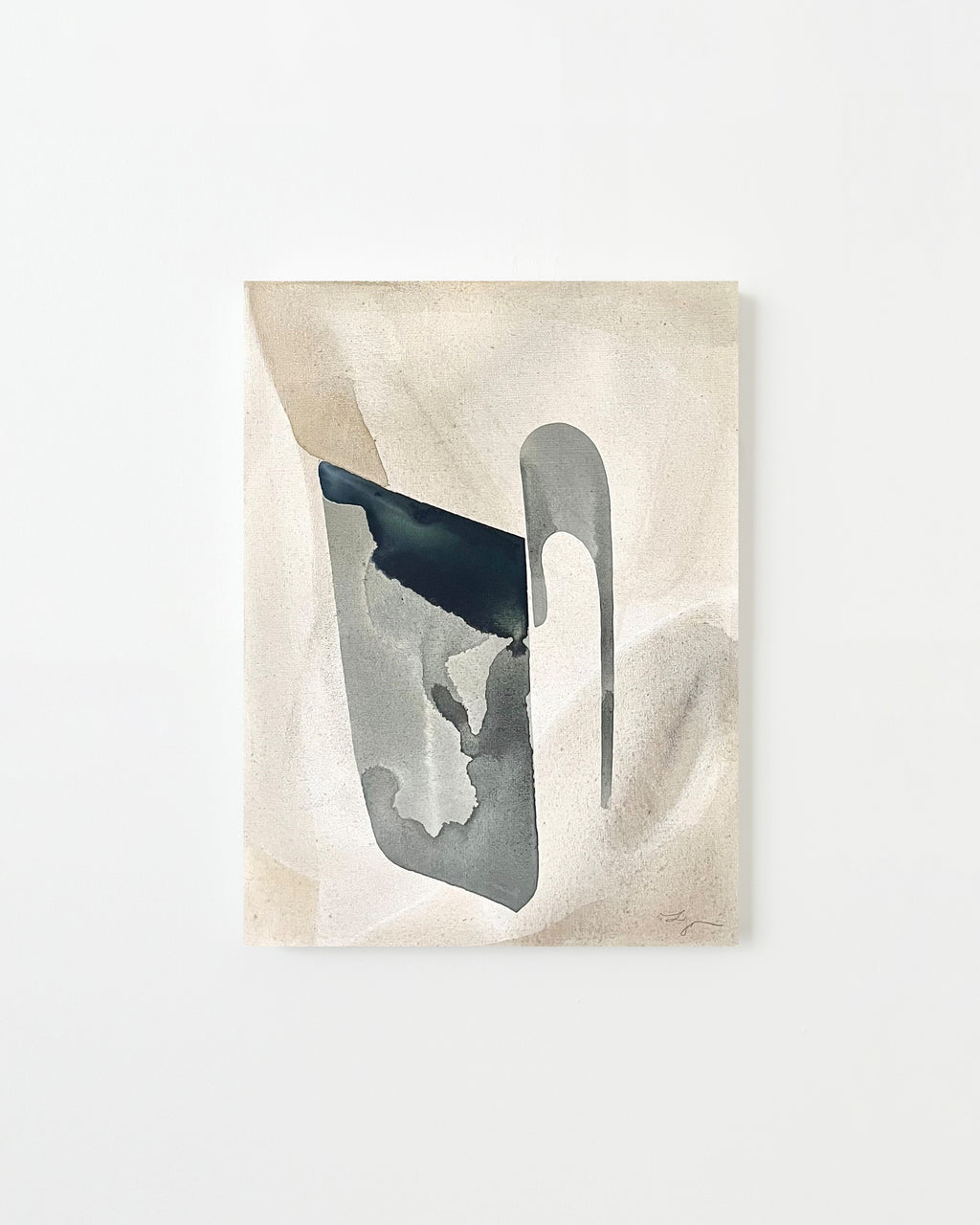 Painting by Laura Naples titled "Shared Space" - 1.