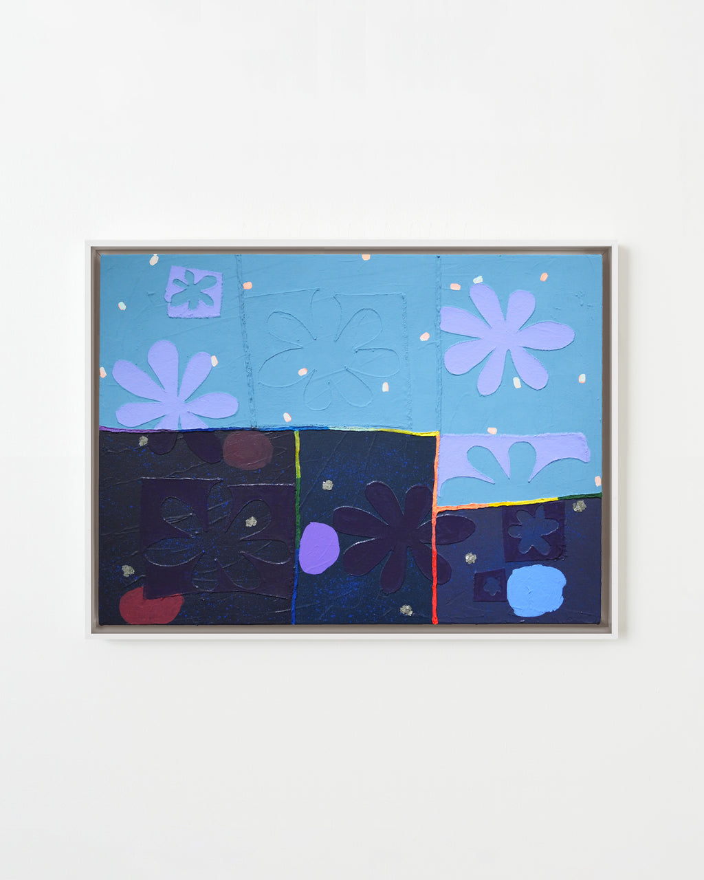 Painting by Ashely Peifer titled "all this blue sky" - 1.