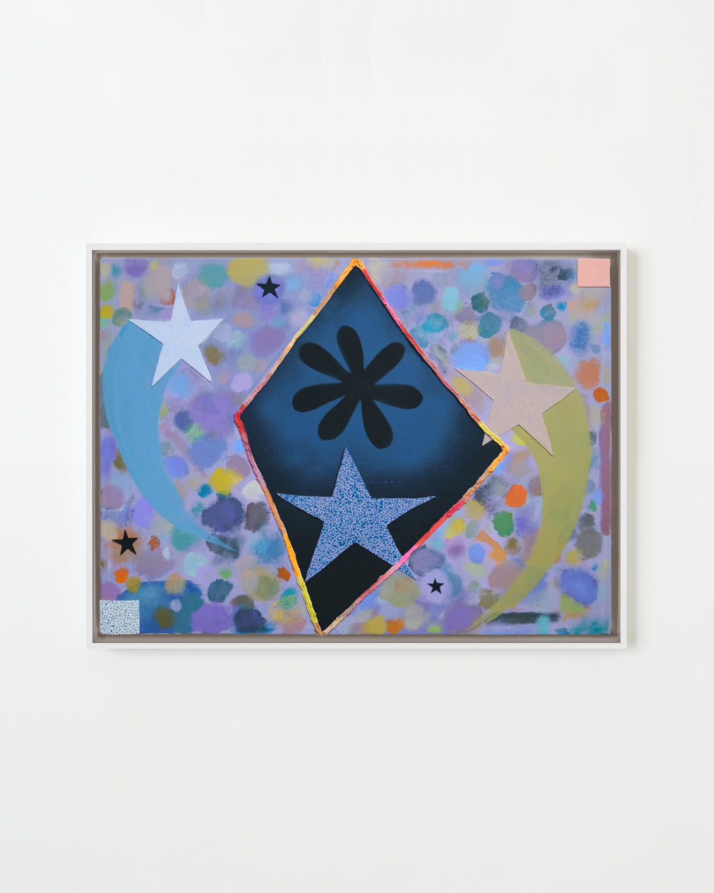 Painting by Ashely Peifer titled "ground and shield" - 1.