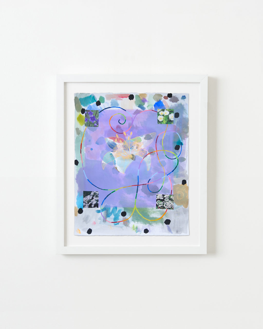 Painting by Ashely Peifer titled "irrepressible wonder and delight" - 1.
