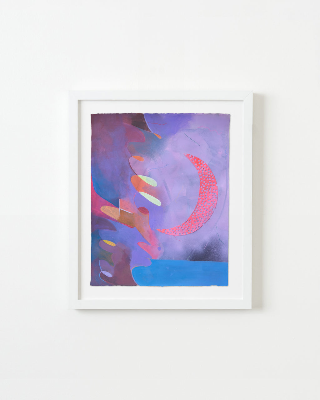 Painting by Ashely Peifer titled "letter to my subconscious" - 1.