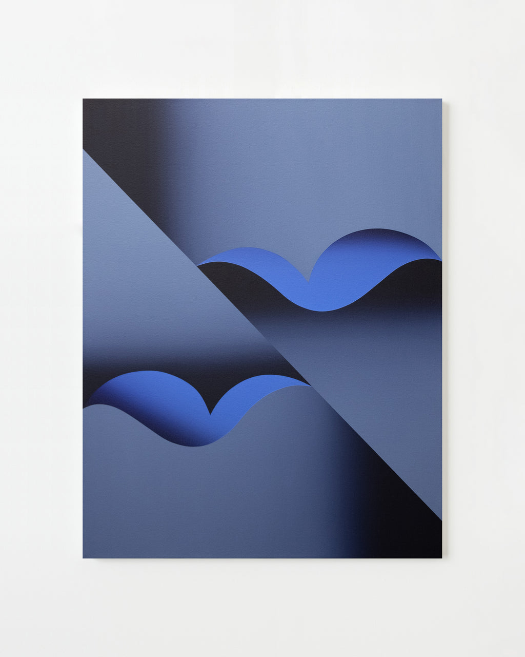 Painting by Senem Oezdogan titled "Lover's Lane" - 1.