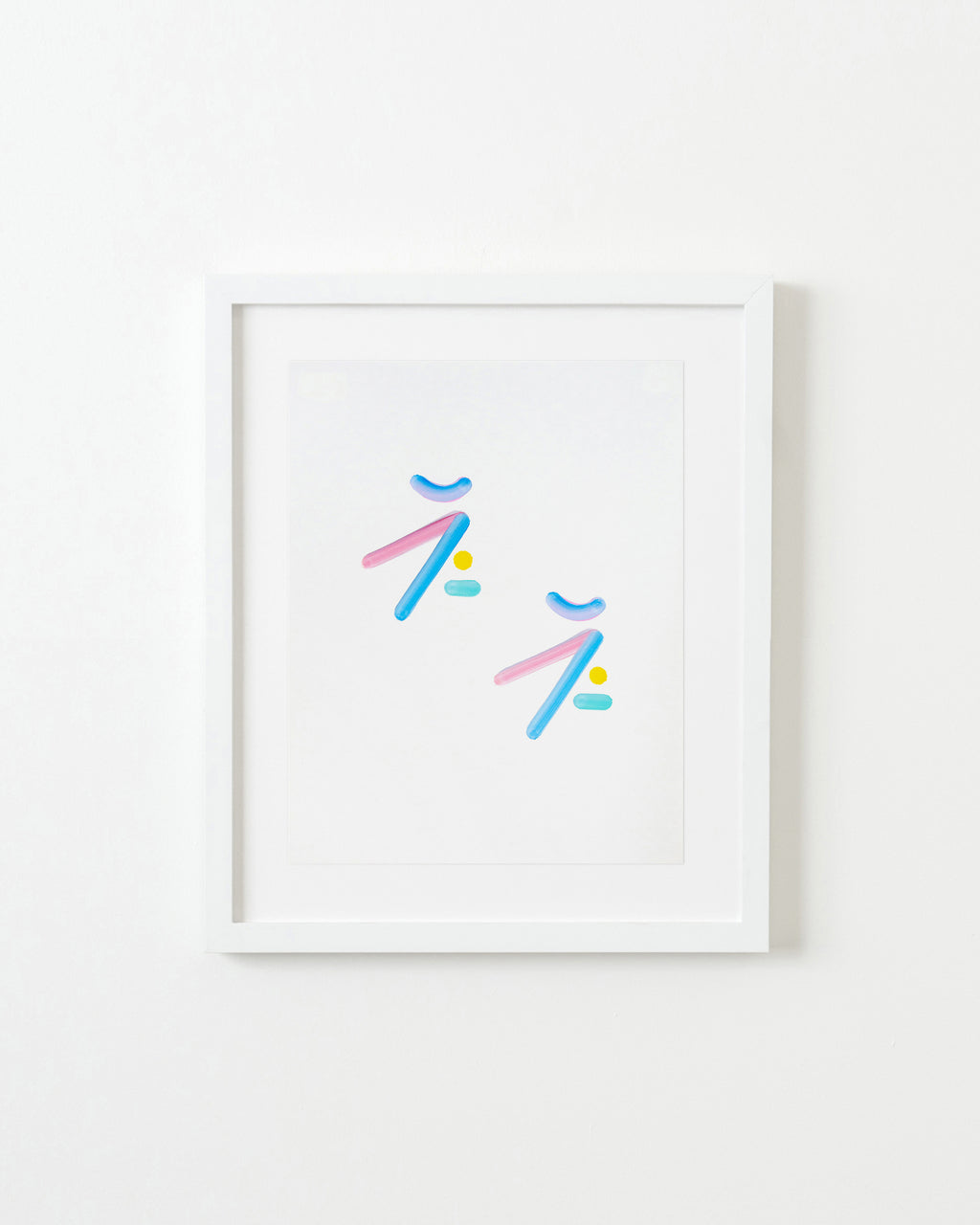 Drawing by Erin D. Garcia titled "Series A III Variation #5" - 1.