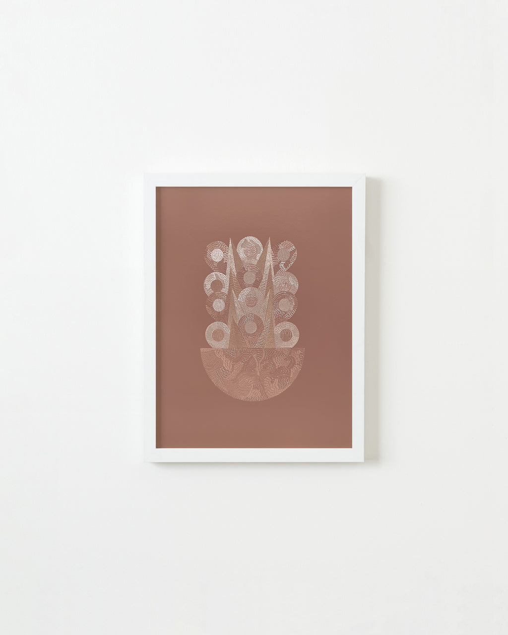 Drawing by Lucha Rodriguez titled "La Cosecha, Knife Drawing I" - 1.