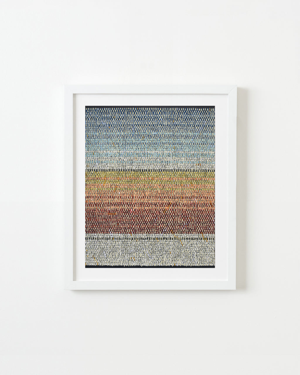 Drawing by Blake Aaseby titled "Off-Brand Heirloom (Serape Study #1)" - 1.