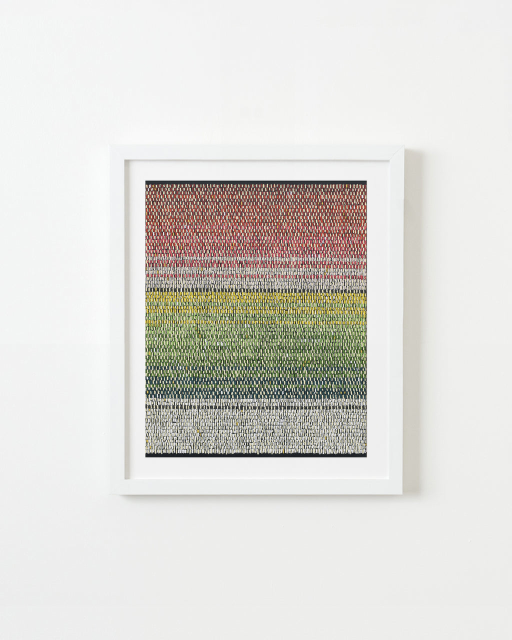 Drawing by Blake Aaseby titled "Off-Brand Heirloom (Serape Study #2)" - 1.
