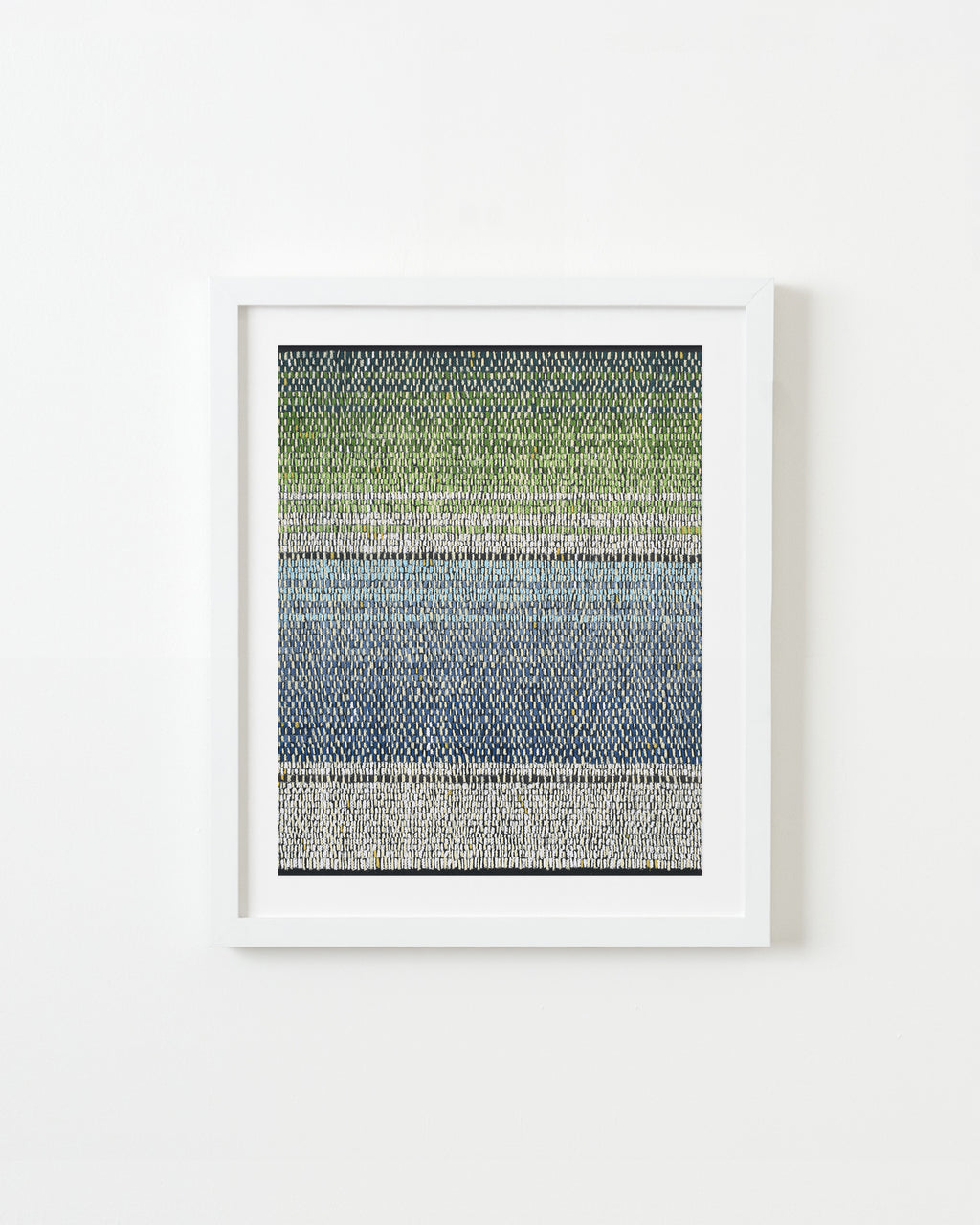 Drawing by Blake Aaseby titled "Off-Brand Heirloom (Serape Study #3)" - 1.