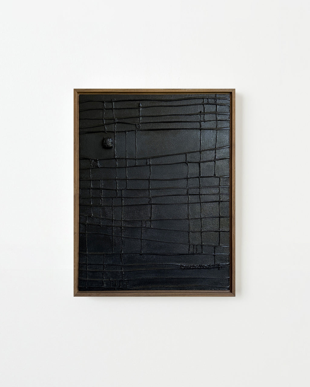 Painting by Nicole Anastas titled "Inked III" - 1.