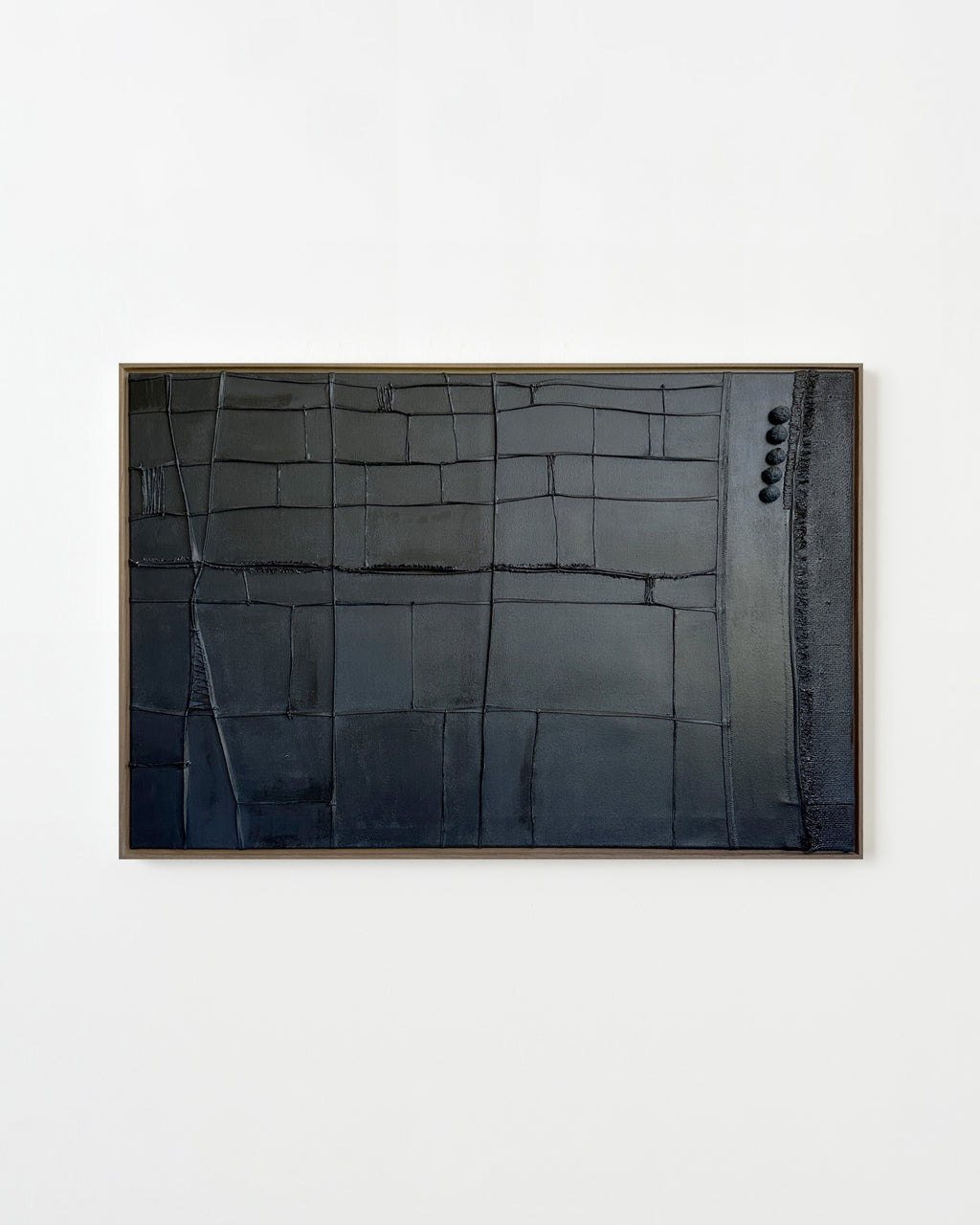 Painting by Nicole Anastas titled "Inked II" - 1.