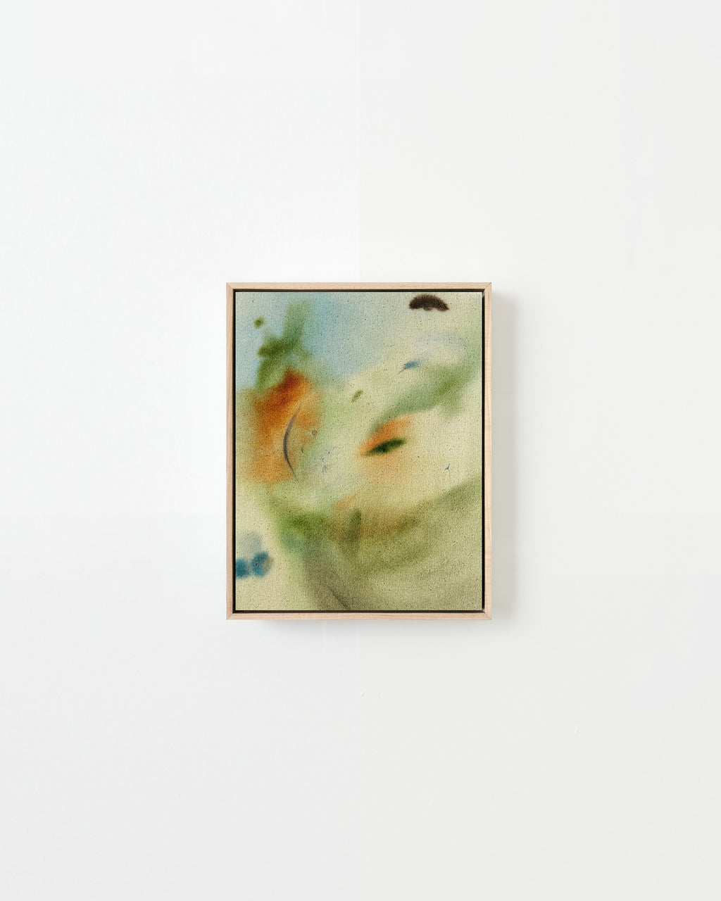 Painting by Arlina Cai titled "We Went Away For The First Time" - 1.