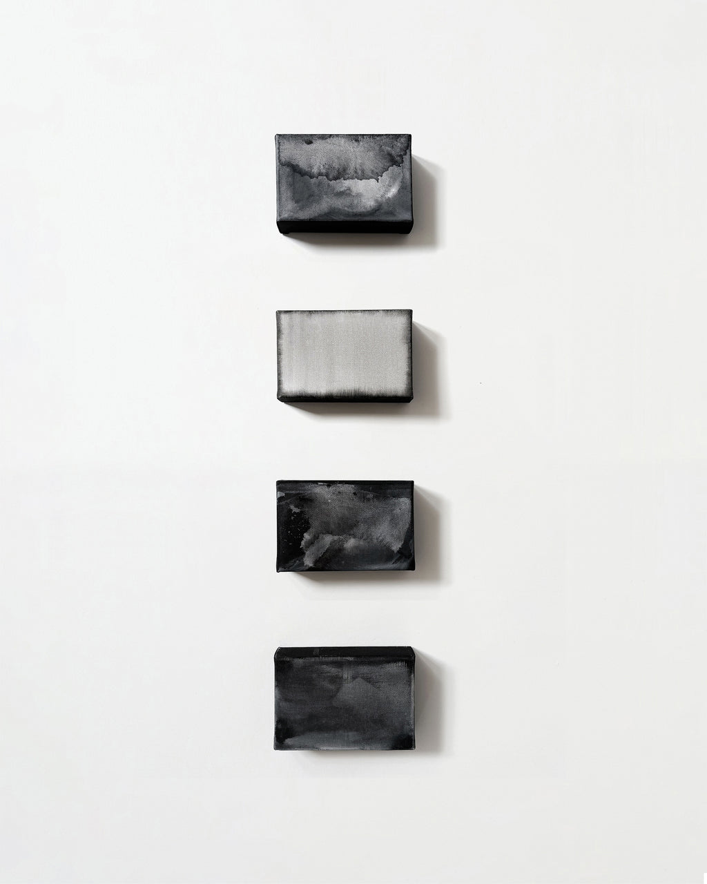 Painting by Laura Naples titled "Shadow Caesura" - 1.
