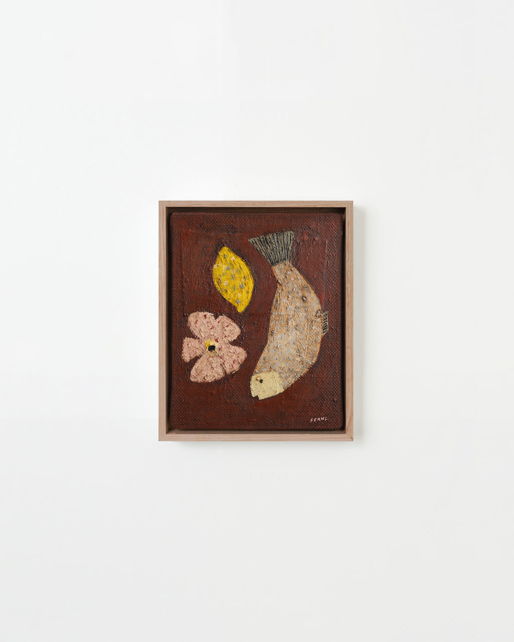 Painting by Brittany Ferns titled "Savouring Stillness 2" - 1.