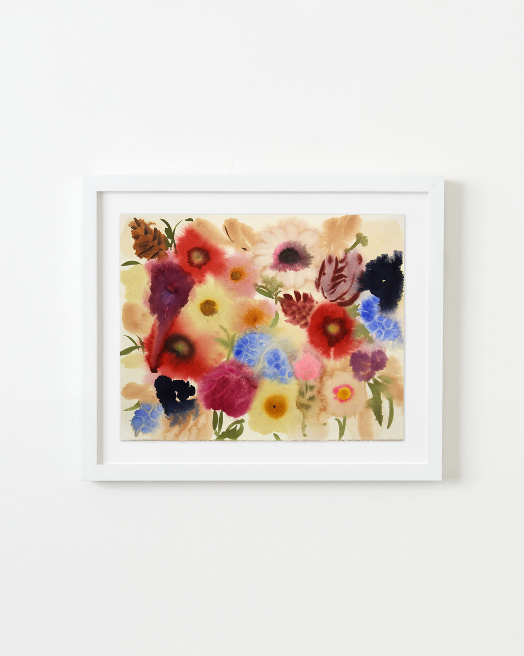 Painting by Kayla Plosz Antiel titled "Flowerfield 1" - 1.