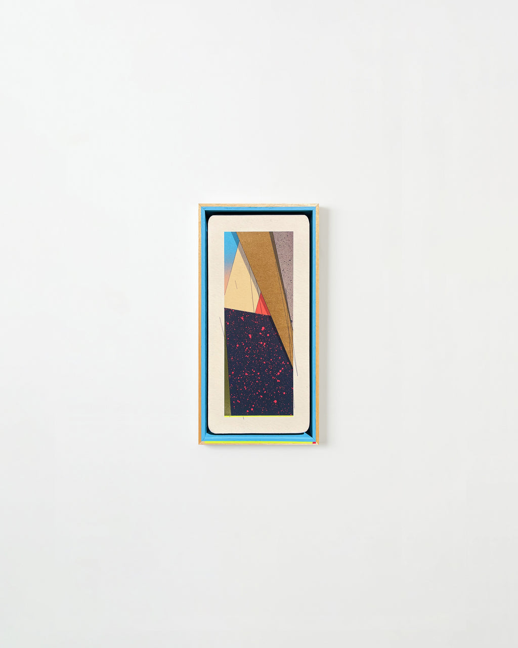 Painting by Michael Moncibaiz titled "Trust Excercise 1" - 1.