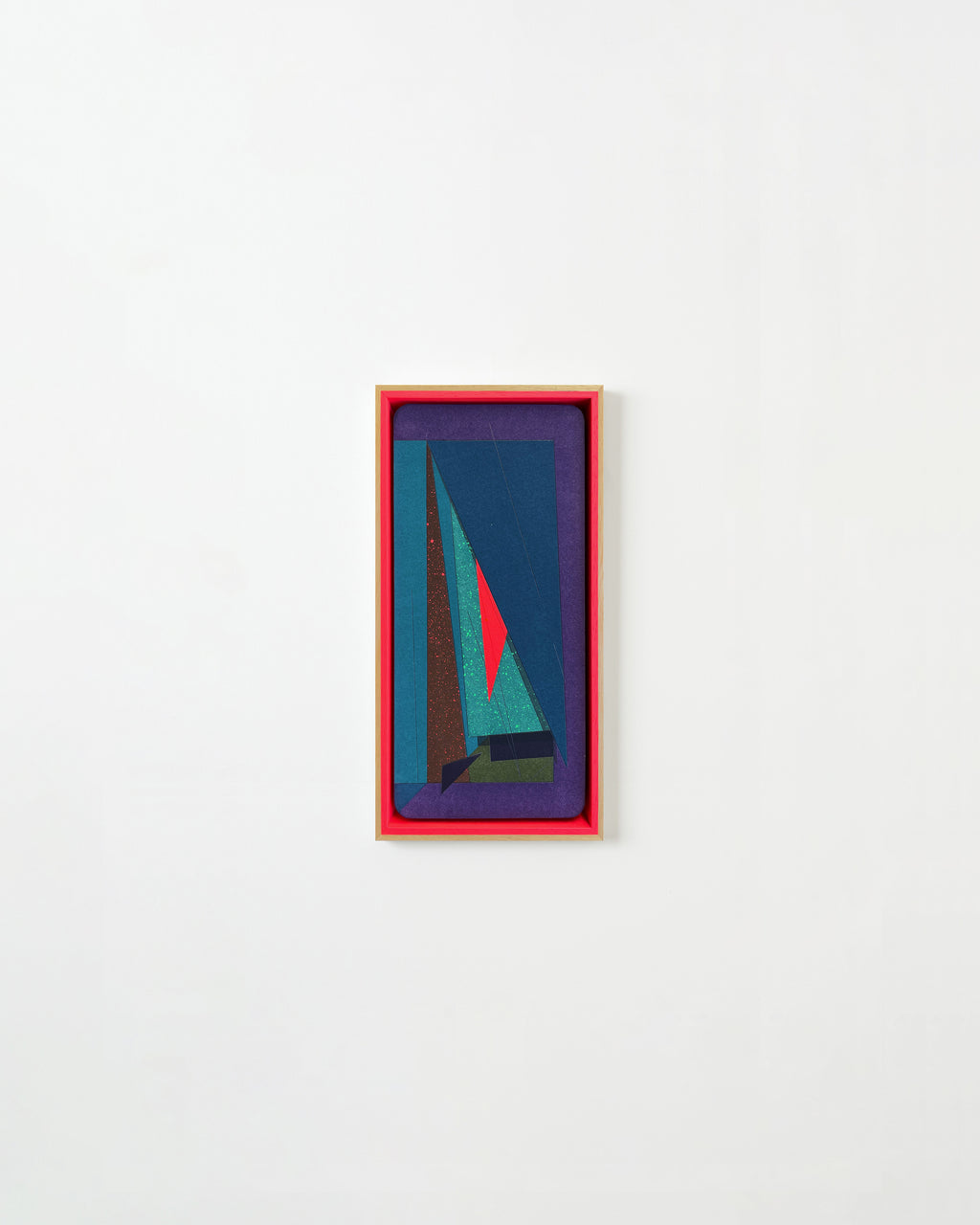 Painting by Michael Moncibaiz titled "Trust Excercise 2" - 1.