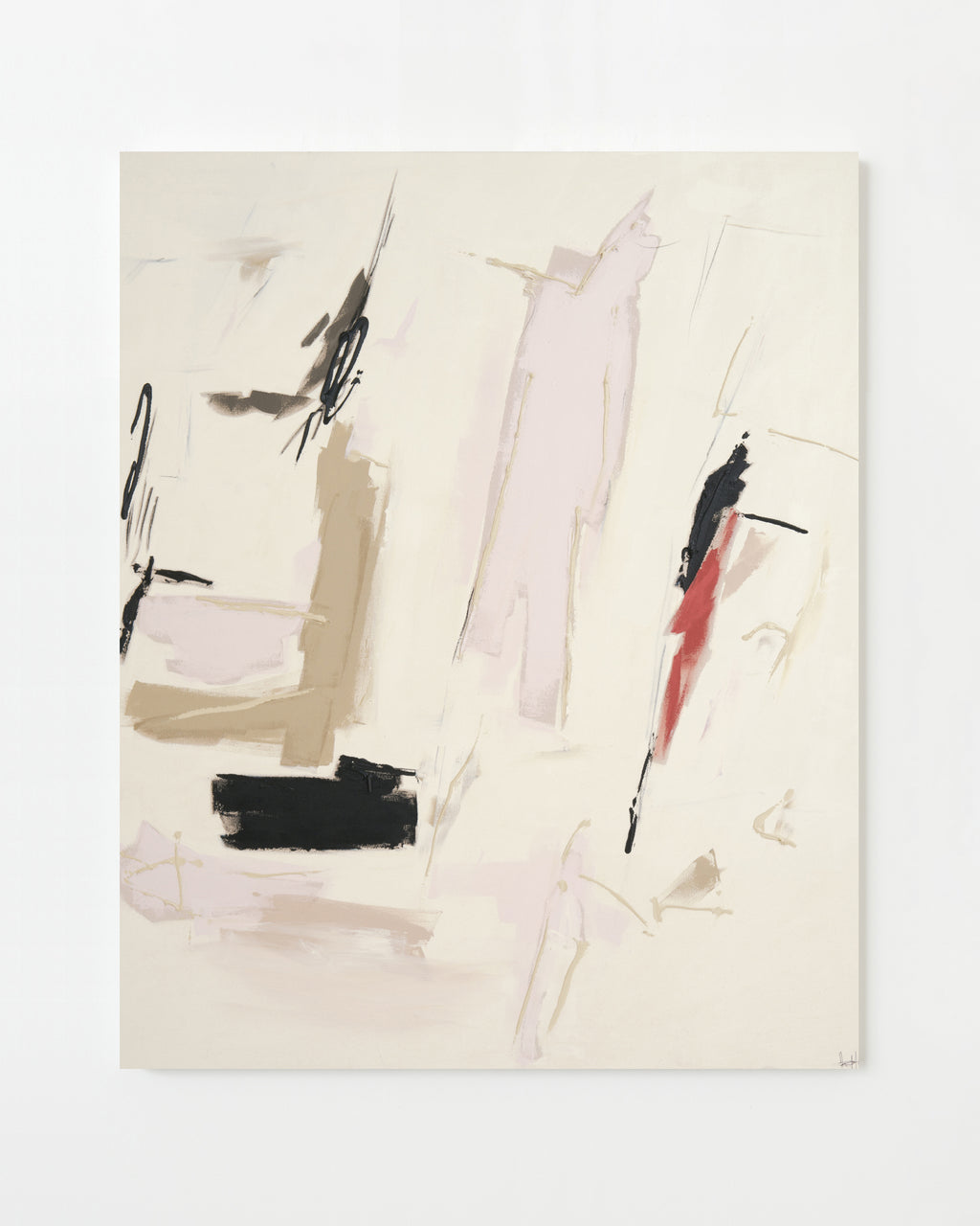 Painting by Holly Addi titled "Etienne" - 1.