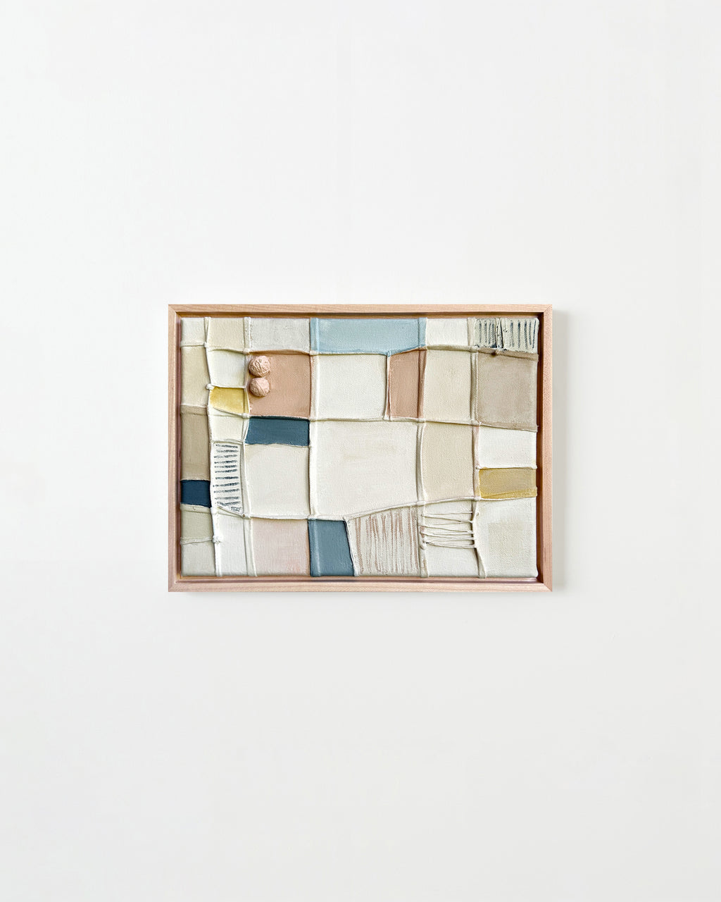 Painting by Nicole Anastas titled "Compartments 70" - 1.