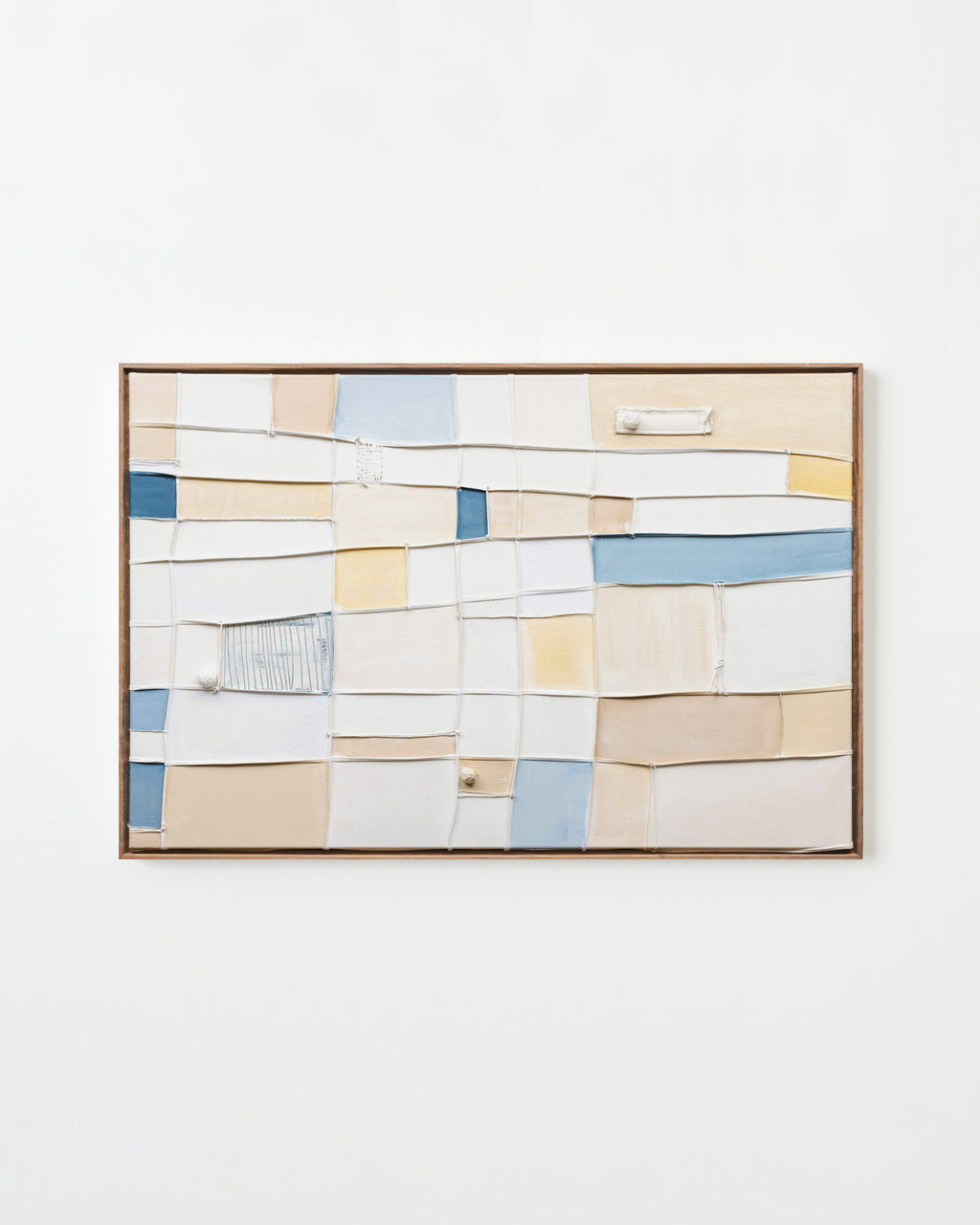 Painting by Nicole Anastas titled "Compartments 66" - 1.