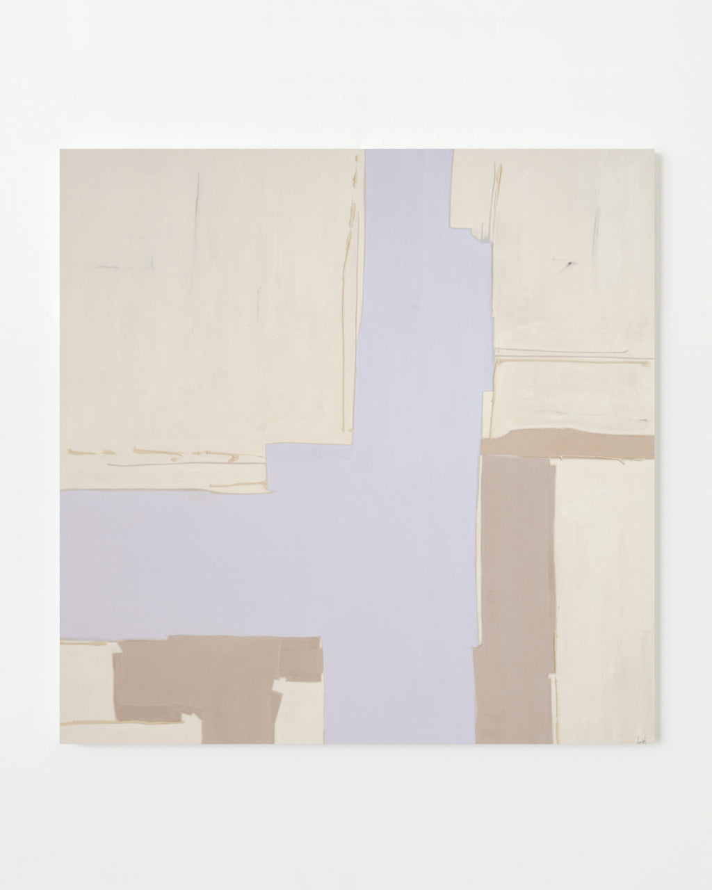 Painting by Holly Addi titled "Couer" - 1.
